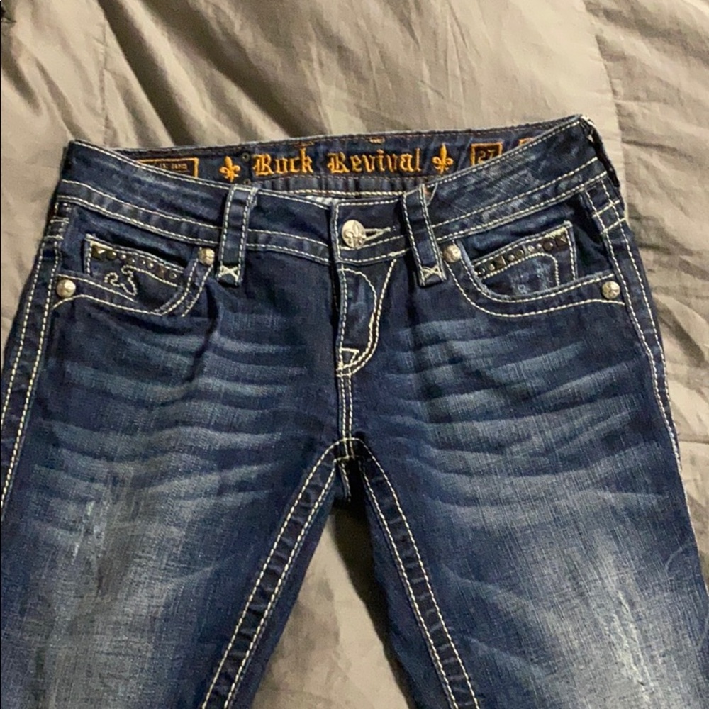 Rock revival capris